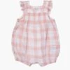 Pink Painted Gingham Smocked Front Overall Shortie -Urban Motion coXmBUkjh1IJQKZcRXEAPHARgKrTdAGo 1