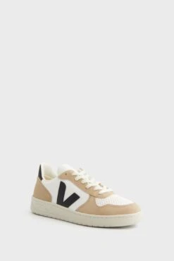 Veja Extra White Black Sahara V-10 Sneakers