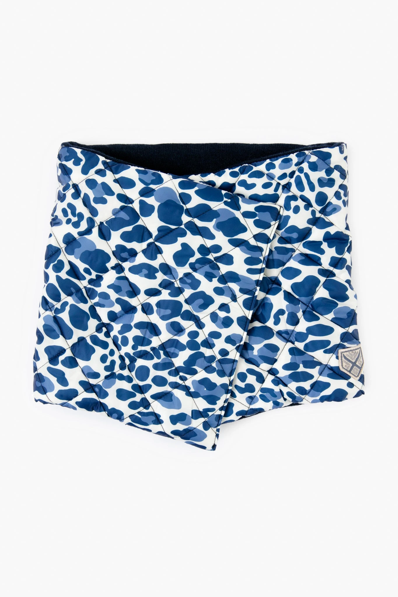 Navy Cheetah Cashmere Wrap 4 Navy Cheetah Cashmere Wrap - Image 2