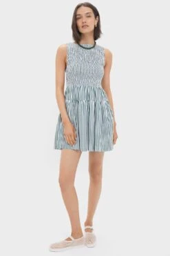 Green Stripe Cosima Mini Nap Dress 13 Green Stripe Cosima Mini Nap Dress -Urban Motion eAXGMTZNxILWVeXF02nh0xB5WdP7R0dQ 1