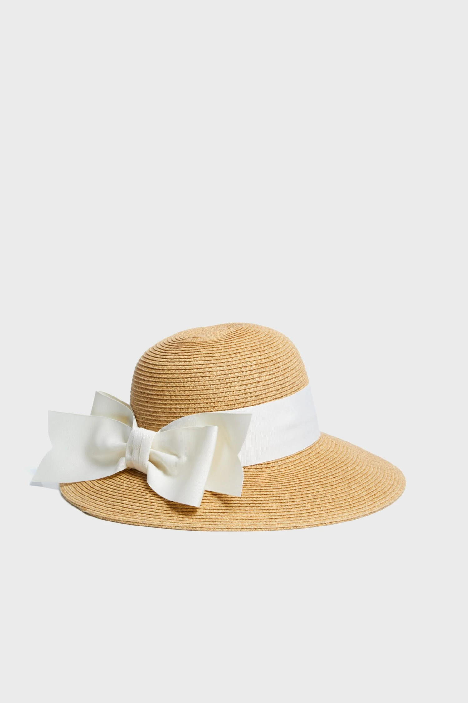 Exclusive Cream Packable Wide Bow Sunhat 3 Exclusive Cream Packable Wide Bow Sunhat