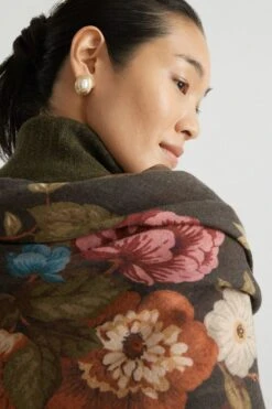 Baroque Floral Silk Cashmere Blend Large Scarf -Urban Motion emXlZCRuqqD3fp5torzL4C5oV2y8bnt8 1