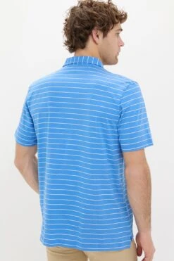 Peter Millar Blue Poppy Crown Comfort Ross Stripe Polo 11 Peter Millar Blue Poppy Crown Comfort Ross Stripe Polo -Urban Motion eug4JFLSG7bqiX6PbmqPKb2m0DrpQBqt 1