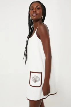 Blanc Shell Embroidered Mini Terrycloth Dress Coverup -Urban Motion ewEEHEt19jJ1pzXpW4At1xyBwf8MHJPw 1