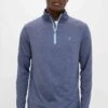 Heathered Navy Featherweight Performance Pullover