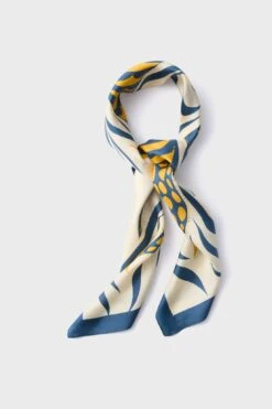 Mod Pesce Medium Silk Scarf