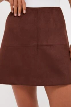 Ganache Vegan Suede Meg Mini Skirt -Urban Motion gtGHIWLiecoyTFBWCf2w3ZXIe3yiyseF 1
