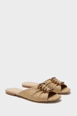 Larroude X Chloe Gosselin Natural Raffia Nova Flat Sandals 10 Larroude X Chloe Gosselin Natural Raffia Nova Flat Sandals -Urban Motion hN3WxVg6VkZPdacco1cIEv8IIRBxnxj1 1