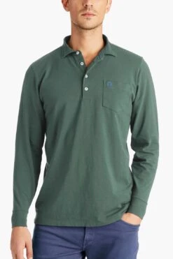 Rolling Rock Jack Long Sleeve Polo