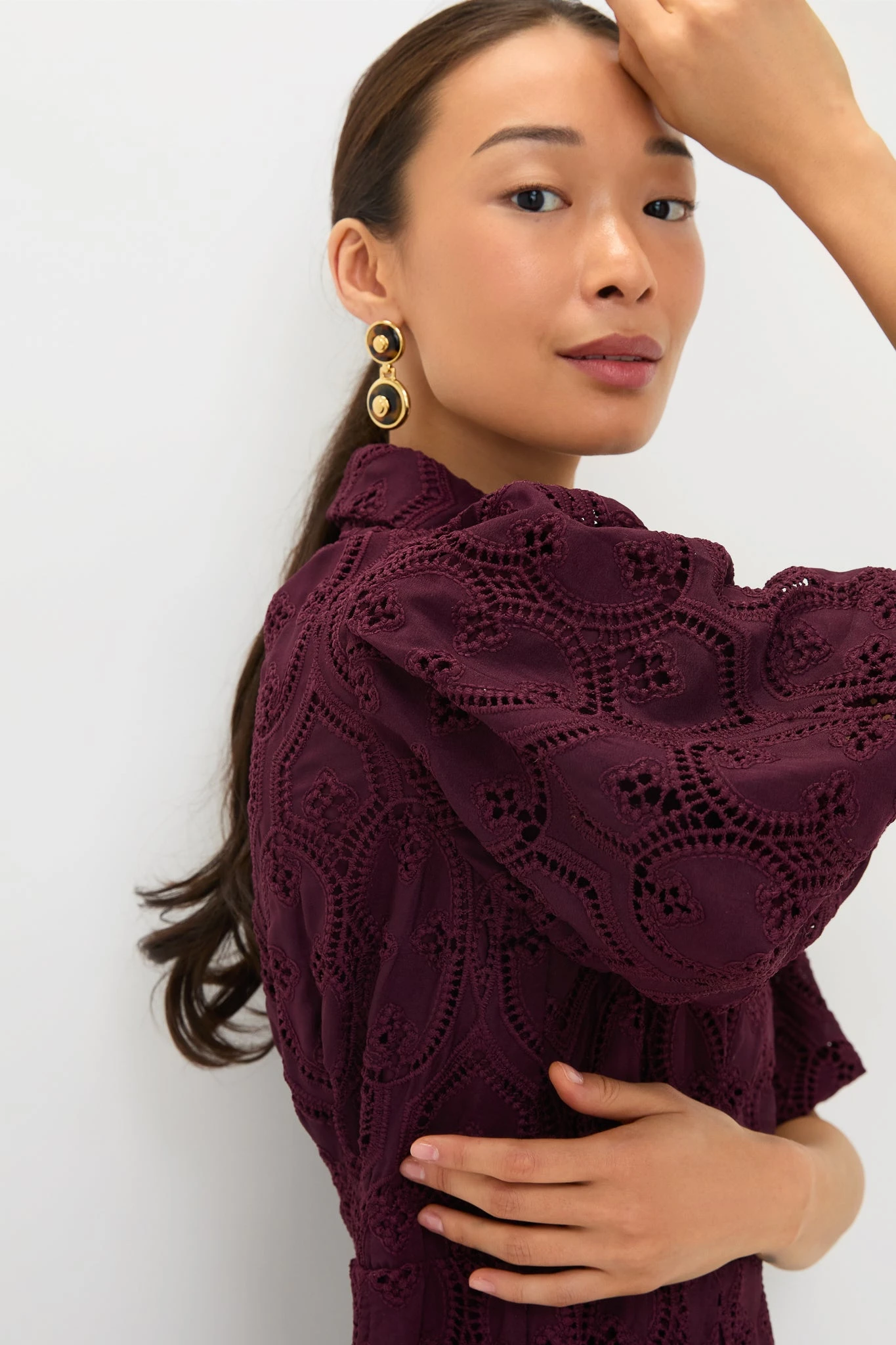 Winetasting Eyelet Delaney Dress 7 Winetasting Eyelet Delaney Dress - Image 5