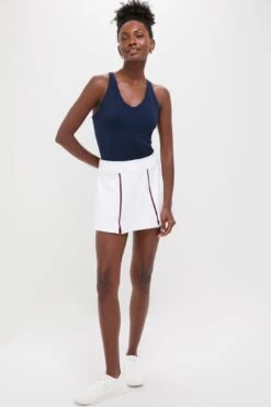 Americana Piped 13 Inch Willis Tennis Skirt -Urban Motion jvTC0lnVnVpwcsj7E7lp7G8iDA4u62Ty 1