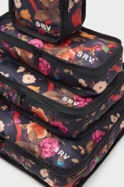 Baroque Floral Packing Cubes