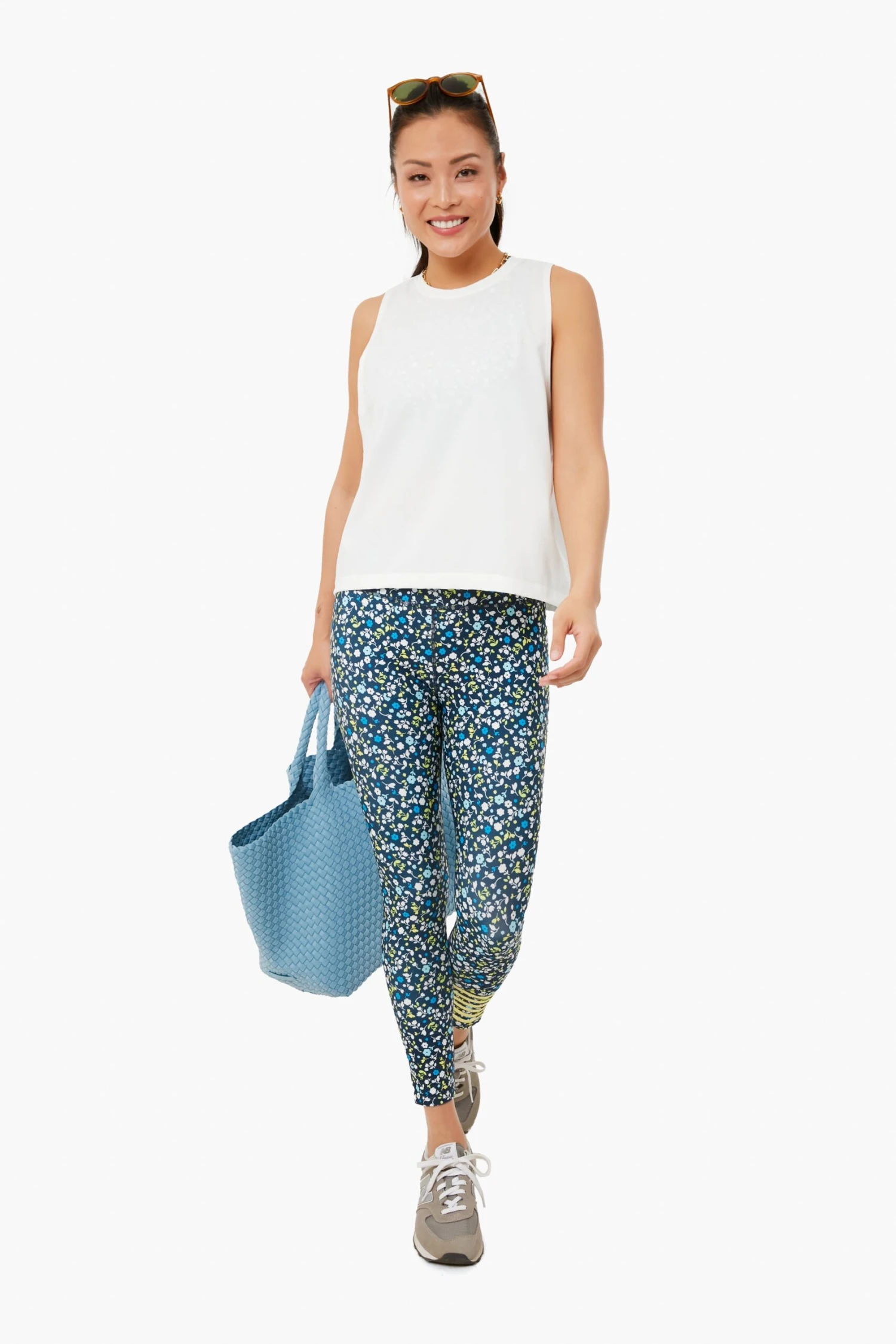 Courtside Floral Logan Sports Bra 8 Courtside Floral Logan Sports Bra - Image 6