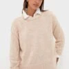 Sandstone Cotton Cliff Crewneck Sweater -Urban Motion kvbSoB1oVOM2FYlqD124fWFbr4CwNKEJ 1