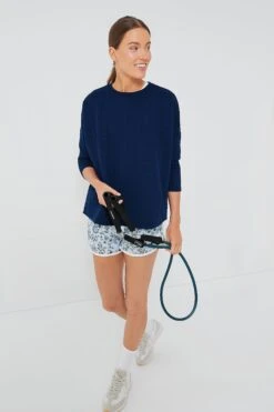 Navy Cable Ally Swing Sweatshirt 21 Navy Cable Ally Swing Sweatshirt -Urban Motion lHn3AUzcbgdZ1akSLq1LKLD5deLqbjca 1