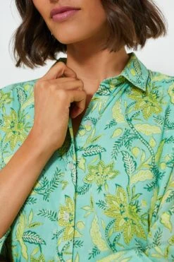 Light Green Tenango Deauville Short Dress -Urban Motion mS5QyIdxK252vvrTwRXnyExwx3Pf2RuA 1