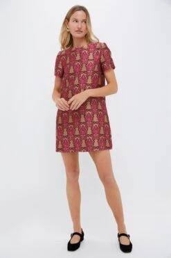 Herald Jacquard Mini Swing Dress -Urban Motion mTNEmbmvxtseThg9vC9dKdFENJHmvOmQ 1