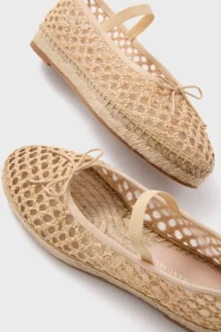 Loeffler Randall Natural Crochet Raffia Kayla Ballet Espadrilles -Urban Motion my5ZniLvaoHbVw3Vhb1Z5SoEvd3kqy8K 1