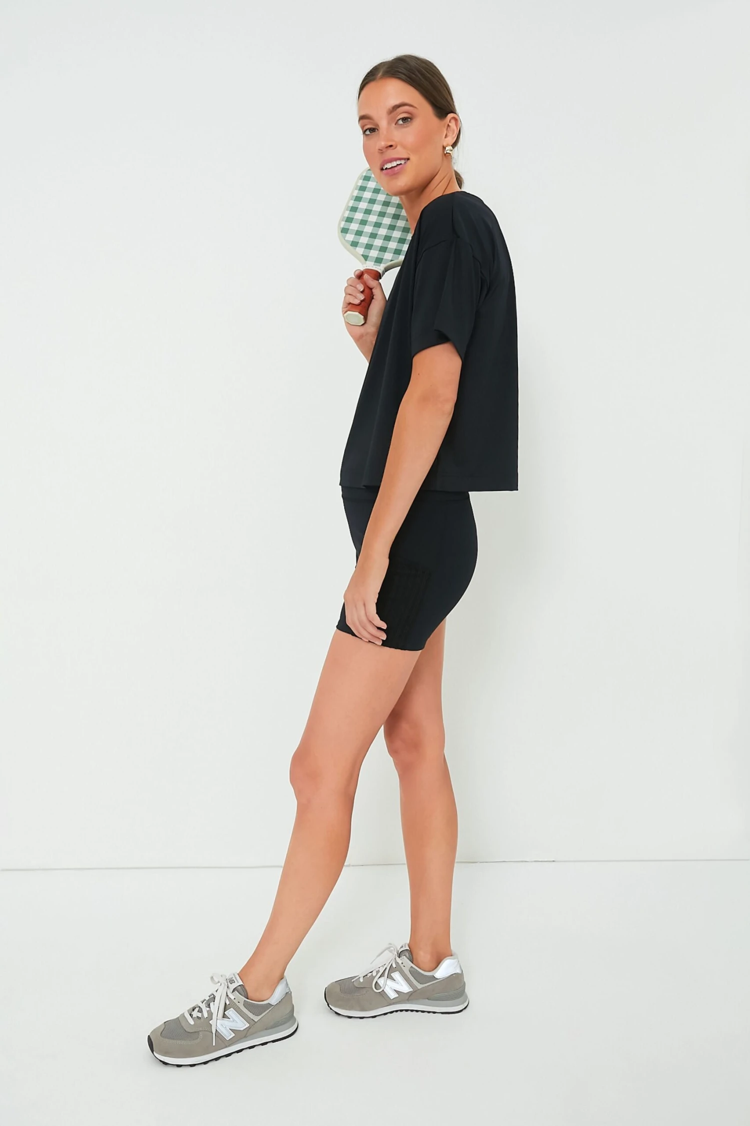 Black Cropped Ryan Boyfriend Tee 7 Black Cropped Ryan Boyfriend Tee - Image 5