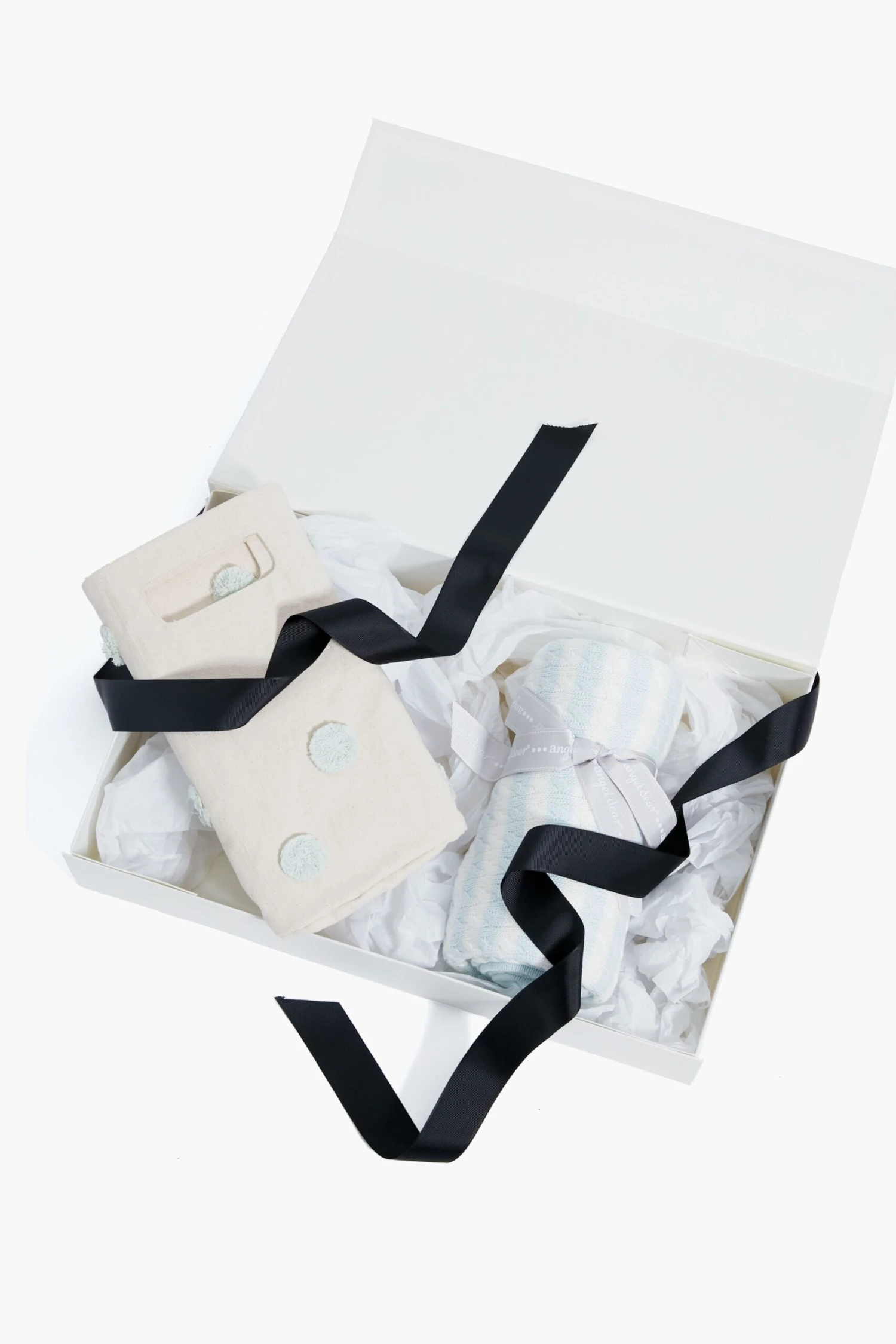 Blue Nursery Necessities Gift Bundle 3 Blue Nursery Necessities Gift Bundle