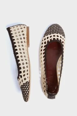 Staud Cream And Black Nell Crochet Ballerina -Urban Motion nF5FvHWepRlZTMM2G7AiXza48SLlPwcG 1