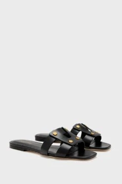 Veronica Beard Black Via Slides -Urban Motion oIFE9VtrlzIsj65qbbFIP3JF73KHkDMK 1