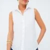 White Sleeveless Essentials Shirt -Urban Motion oy3qHwxYGMZK6Cmp6YkGYNAlPdgc0Ejd 1