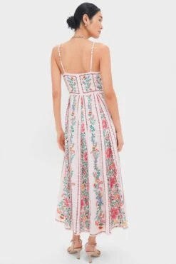 Farm Rio Delicate Forest Pink Maxi Dress -Urban Motion preLIWnmKthHKKYVyv7UuLN6cUewPDai 1