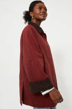 Red Chiltern Street Jacket In Waxed Cotton 12 Red Chiltern Street Jacket In Waxed Cotton -Urban Motion qcD5RBxQvliwguls0NIqKqPkRlvGjViL 1