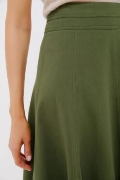 Olive Green Brynn Skirt 12 Olive Green Brynn Skirt -Urban Motion qjPJ4IdvB7wciOyBCKdkqGlkvtWZnFIN 1