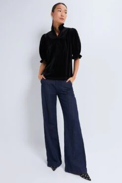 Black Velvet Selena Blouse 13 Black Velvet Selena Blouse -Urban Motion qqUFoxGRFiR6LydPQppD2WDItHVnoJ1i 1