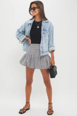 Black Gingham Seersucker Ines Bubble Skirt 9 Black Gingham Seersucker Ines Bubble Skirt -Urban Motion r4Tyibc2qAZ9pj52bprtHyAz61pzV8Fp 1