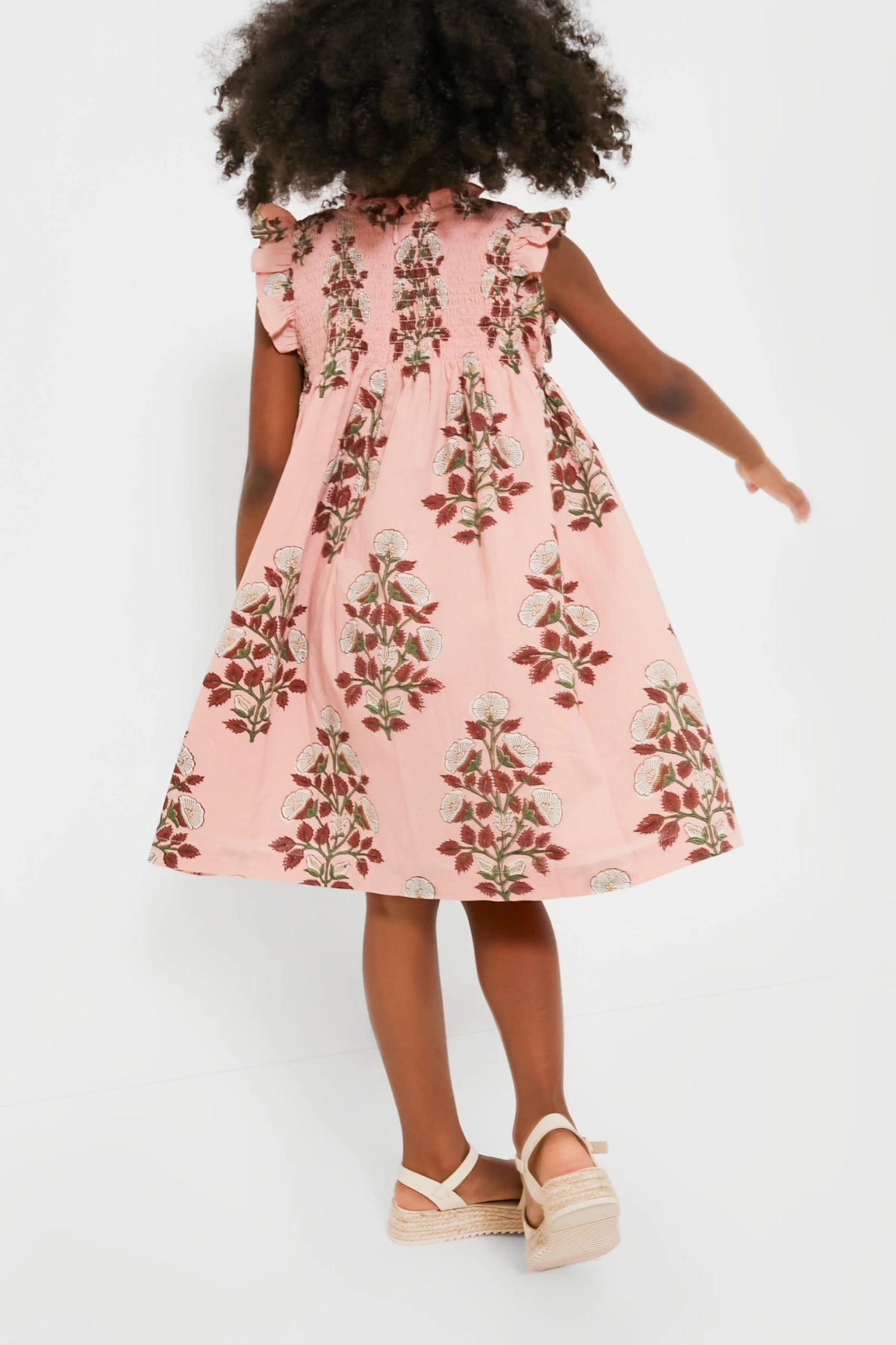 Pink Bouquet Floral Stevie Dress 5 Pink Bouquet Floral Stevie Dress - Image 3