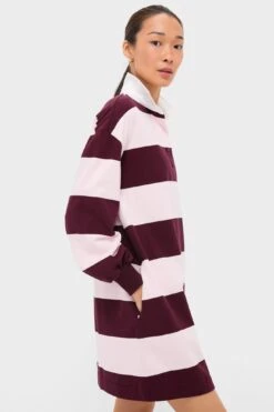 Pink And Winetasting Stripe Travis Rugby Dress 10 Pink And Winetasting Stripe Travis Rugby Dress -Urban Motion rMm6rccquaW4pZMoSP1UO0qmgCKQOITA 1