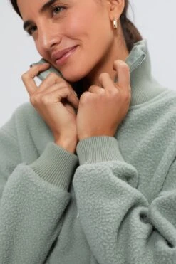 Varley Lily Pad Roselle Half Zip Fleece -Urban Motion rVXx03HVX7i2mvwSGRj20ZIK5DSHzLQr 1