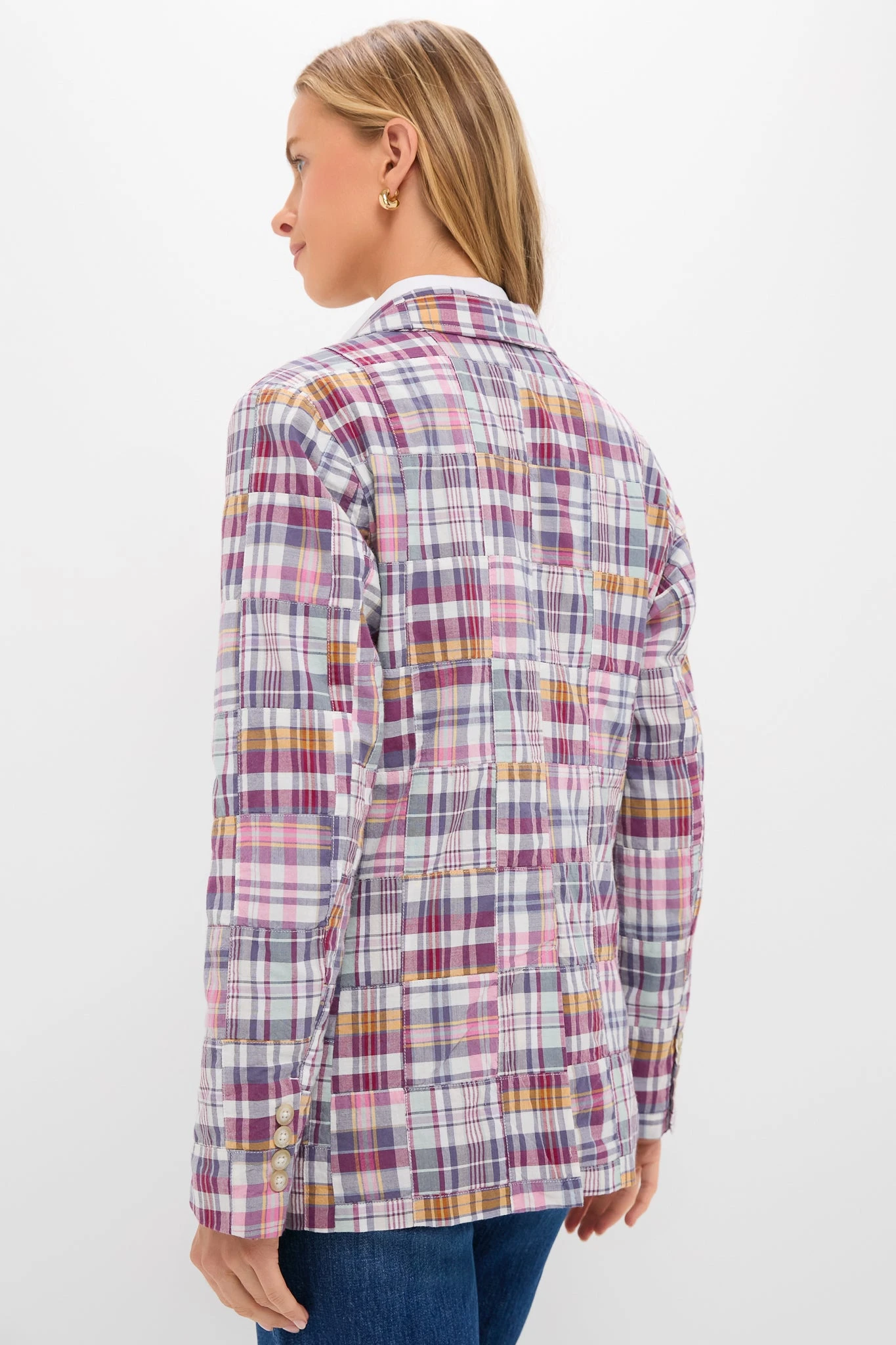 Faded Prep Patchwork Payton Blazer 6 Faded Prep Patchwork Payton Blazer - Image 4