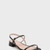 Black Embossed Leather Evelyn Sandals 1 Black Embossed Leather Evelyn Sandals -Urban Motion ryI2SfddpKL50cZZzzXBpZFfm5FUMwz3 1