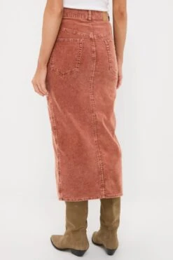 Isabel Marant Etoile Rust Odalie Corduroy Skirt -Urban Motion sDKjNTKkrYrpaKdJScJrfOh9htNj8tTY 1
