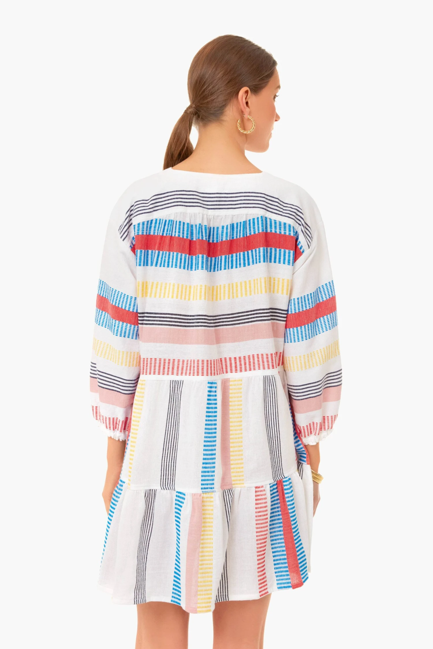 Stripe Fiesta Meseret Popover Dress 6 Stripe Fiesta Meseret Popover Dress - Image 4