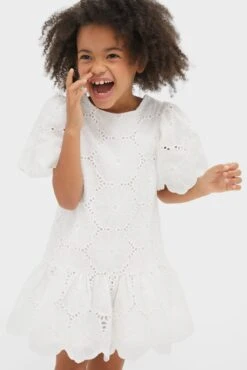 TARTINE ET CHOCOLAT White Eyelet Dress -Urban Motion tsc7c2LcGBUtLKSkwGKSa4j2rhQQBa9S 1