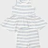 Anchor Stripe Rib Peplum Tank Top And Biker Shorts -Urban Motion uCJohyVQ2JavbxjispFA6YQBnb2HEXvN 1