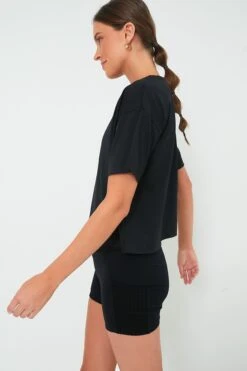 Black Cropped Ryan Boyfriend Tee 15 Black Cropped Ryan Boyfriend Tee -Urban Motion ugOMQYbnuT8MapldUQq3BSnGrgC64TgP 1