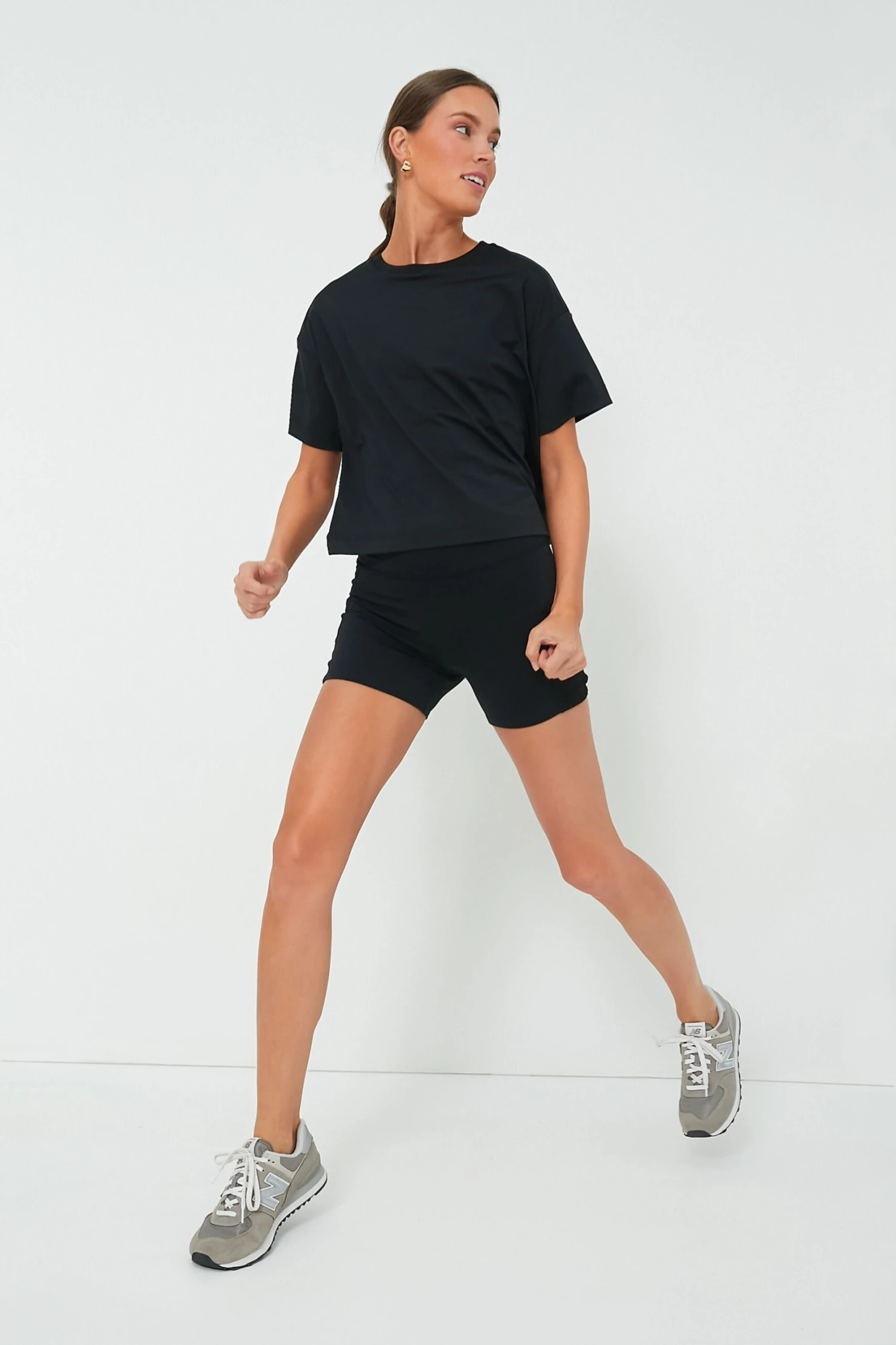 Black Cropped Ryan Boyfriend Tee 9 Black Cropped Ryan Boyfriend Tee - Image 7