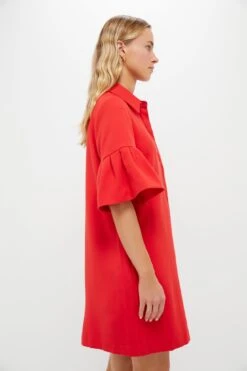 Red Crepe Massey Dress -Urban Motion v884ayYjhC18bw8TRhSqkUu7flr0zv0h 1