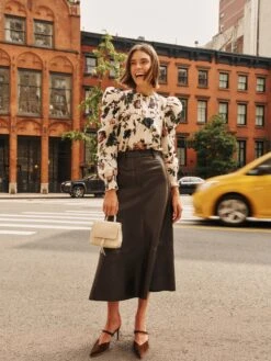 Jardin Print Irina Blouse -Urban Motion vSqOO54XQh2EZx6gc8OyJZFSnmYcWEsN 1