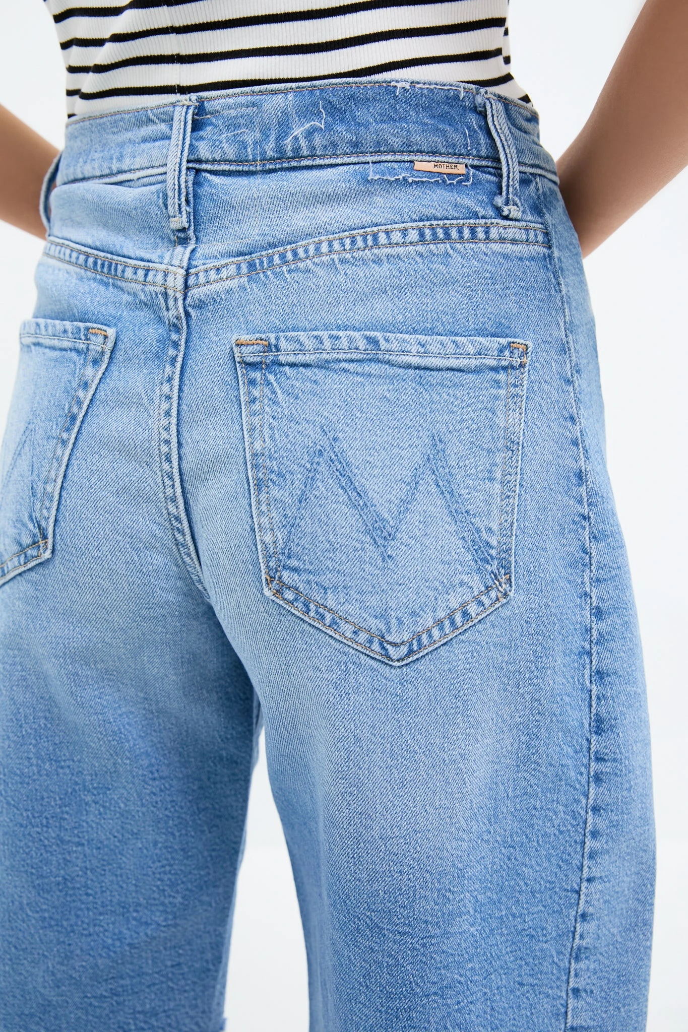 MOTHER Sow Surreal The Half-Pipe Bermuda Fray 7 MOTHER Sow Surreal The Half-Pipe Bermuda Fray - Image 5