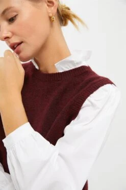 Winetasting Ella Sweater Blouse -Urban Motion wbqkEp4tWCmnhZhE3ovZM6oBC6dNxqsr 1