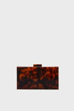 Exclusive Tortoise Margot Clutch