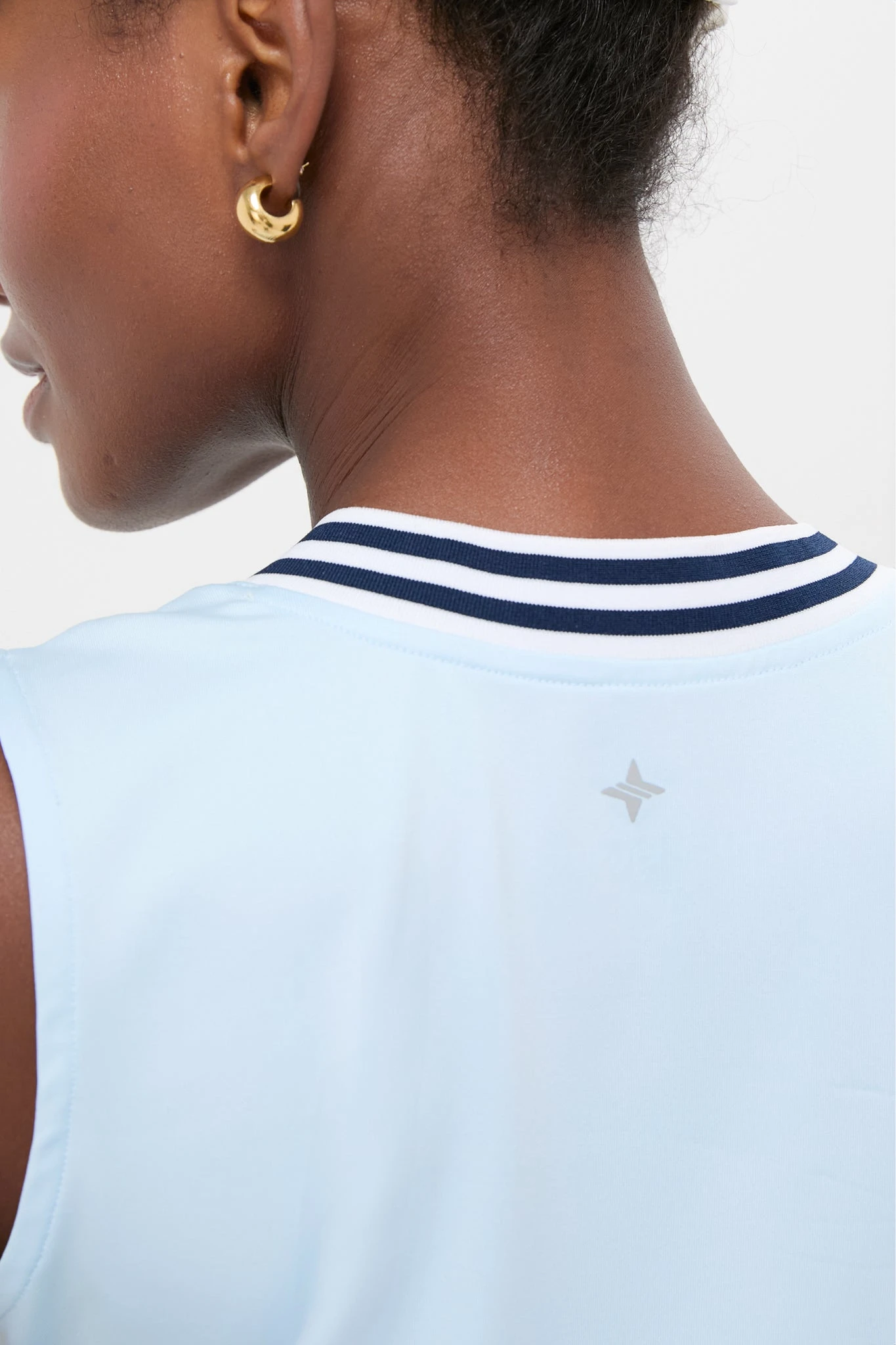 Light Blue Performance Jersey Suzanne Tennis Dress 8 Light Blue Performance Jersey Suzanne Tennis Dress - Image 6