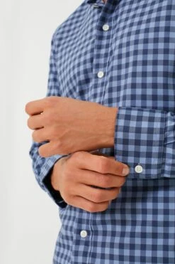 Navy Skies Check Movement Shirt 11 Navy Skies Check Movement Shirt -Urban Motion xLoLMeZLaUOLe7A8T5r3pDUSQ2paUMaB 1